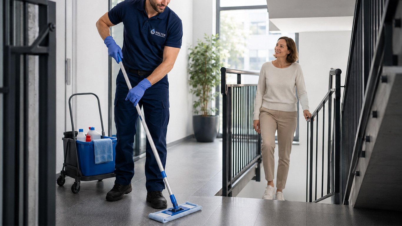 Wie oft sollte ein Treppenhaus gereinigt werden?
